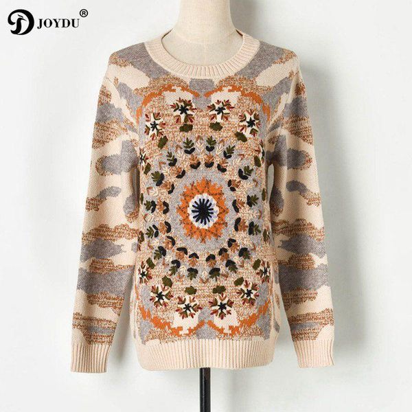 women's sweaters fashion brand runway designer sweater women pullovers handmade embroidery flower kaleidoscope camouflage retro jumper, White;black
women's sweaters fashion brand runway designer sweater women pullovers handmade embroidery flower kaleidoscope camouflage retro jumper, White;black
