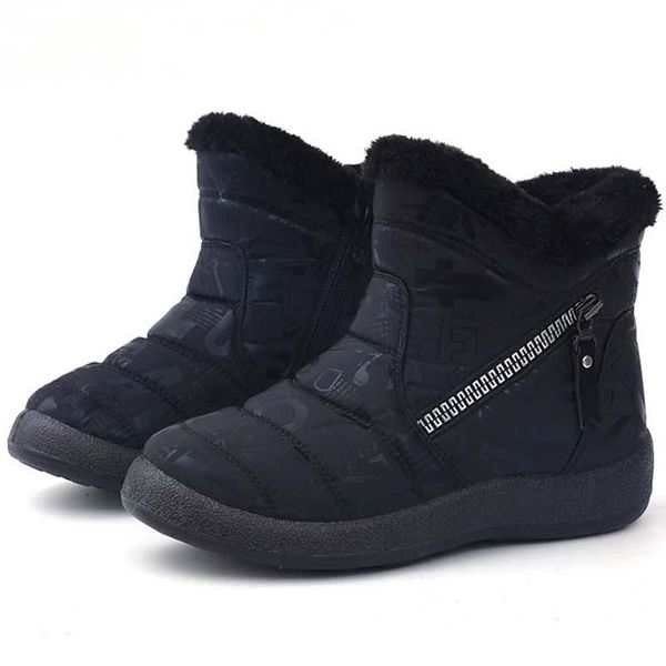 boots fashion women winter shoes ladies snow ankle waterproof zipper warm woman platform botas mujer, Black
boots fashion women winter shoes ladies snow ankle waterproof zipper warm woman platform botas mujer, Black