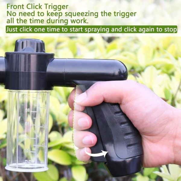 watering equipments foam sprayer hoove garden hose nozzle high patterns water spray car washer cleaner durable gun
watering equipments foam sprayer hoove garden hose nozzle high patterns water spray car washer cleaner durable gun