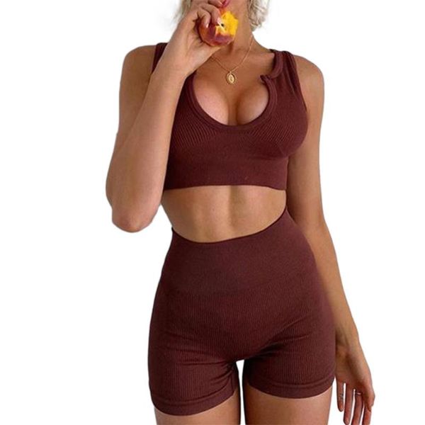 yoga outfit seamless sport set 2pcs women u neck & square bra short suit 6 color workout for fitness sportsuit gym clothes
yoga outfit seamless sport set 2pcs women u neck & square bra short suit 6 color workout for fitness sportsuit gym clothes