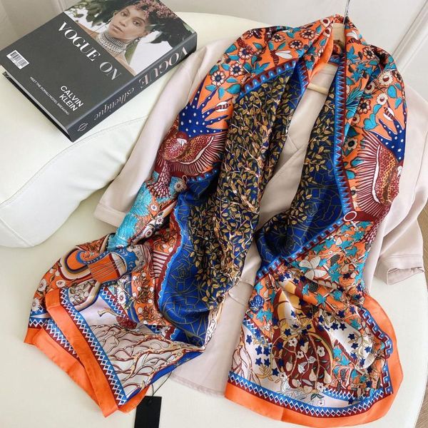scarves silk scarf for women, 180x90cm, bandana, hijab, print, large shawl, pareo, silent, the beach, , novelty, summer 2021, Blue;gray
scarves silk scarf for women, 180x90cm, bandana, hijab, print, large shawl, pareo, silent, the beach, , novelty, summer 2021, Blue;gray