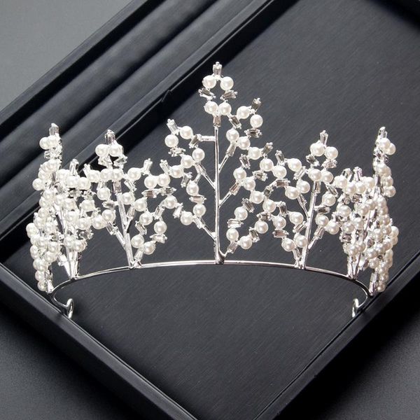 hair clips & barrettes pearl crystal handmade bridal wedding dress crown atmospheric headdress birthday accessories, Golden;silver
hair clips & barrettes pearl crystal handmade bridal wedding dress crown atmospheric headdress birthday accessories, Golden;silver