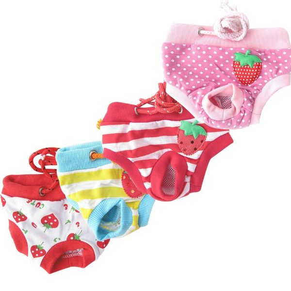 dog apparel puppy briefs sanitary lovely pants female physiological shorts underwear small medium girl dogs diaper pet supplies 
dog apparel puppy briefs sanitary lovely pants female physiological shorts underwear small medium girl dogs diaper pet supplies