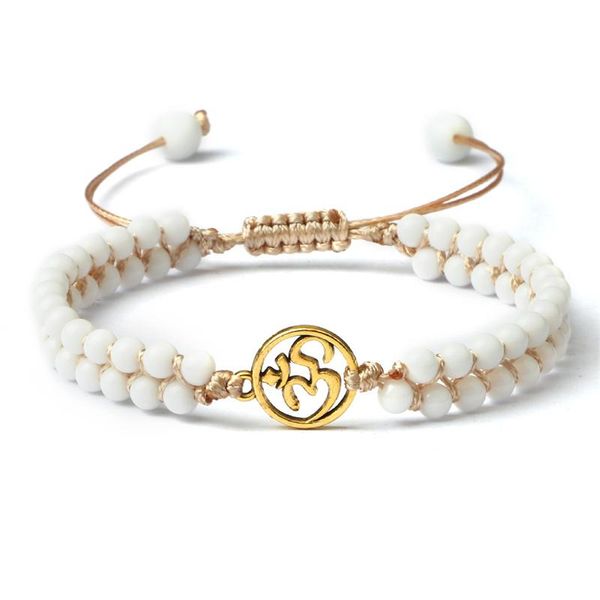 beaded, strands white porcelain beaded bracelets for women handmade natural stone om symbol charm string wrap braided bracelet men yoga jewe, Black
beaded, strands white porcelain beaded bracelets for women handmade natural stone om symbol charm string wrap braided bracelet men yoga jewe, Black