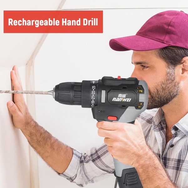 professiona electric drills brushless lithium drill two-speed rechargeable household hand portable
professiona electric drills brushless lithium drill two-speed rechargeable household hand portable