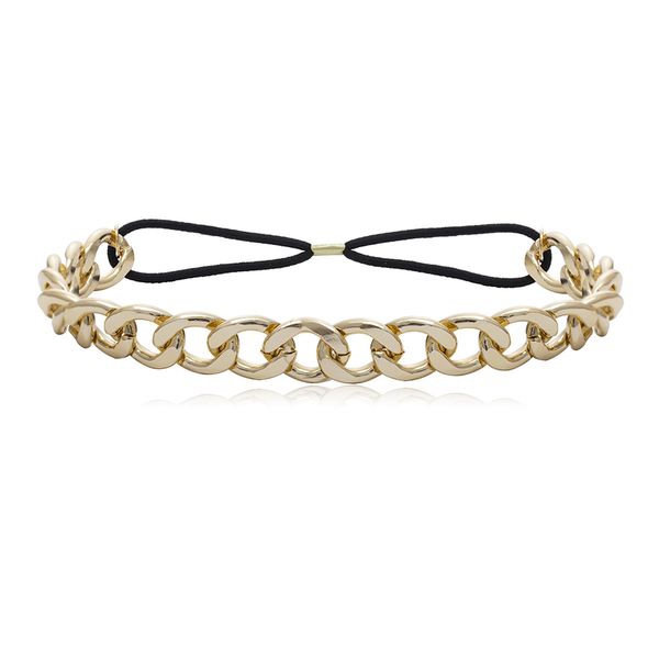 metal chain headbands fashion temperament twist chains headband ethnic style texture cuban-chain elastic hairband hair rope exaggerated head, Silver
metal chain headbands fashion temperament twist chains headband ethnic style texture cuban-chain elastic hairband hair rope exaggerated head, Silver