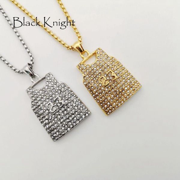 black knight full rhinestone bling number 23 shirt necklace stainless steel basketball no.23 vest jersey blkn0785 pendant necklaces1, Silver
black knight full rhinestone bling number 23 shirt necklace stainless steel basketball no.23 vest jersey blkn0785 pendant necklaces1, Silver