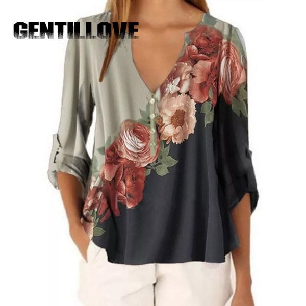 women's blouses & shirts fashion summer floral print women blouse vintage ladies plus size half sleeve beach female travel blusas femin, White
women's blouses & shirts fashion summer floral print women blouse vintage ladies plus size half sleeve beach female travel blusas femin, White