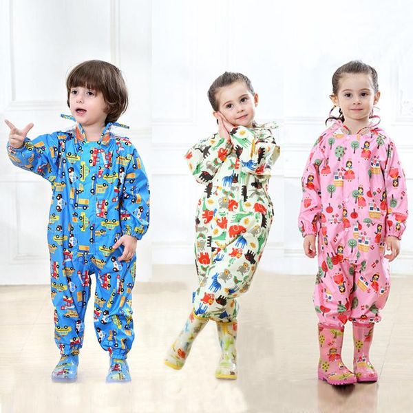 clothing sets children's rain pants one piece kids boys girls jumpsuit waterproof cartoon animal print coverall toddler hooded raincoat, White
clothing sets children's rain pants one piece kids boys girls jumpsuit waterproof cartoon animal print coverall toddler hooded raincoat, White