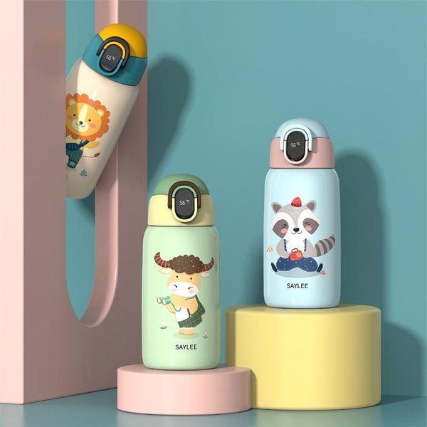 smart children's thermo cup straw pot kindergarten students' water stainless steel portable kettle vacuum flask bottles
smart children's thermo cup straw pot kindergarten students' water stainless steel portable kettle vacuum flask bottles