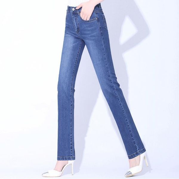 women's jeans mom high waist vintage stretch denim long pants for women lady classic elastic straight trousers femme big plus size, Blue
women's jeans mom high waist vintage stretch denim long pants for women lady classic elastic straight trousers femme big plus size, Blue