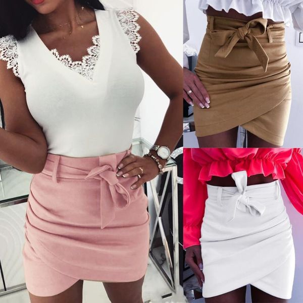 skirts women bodycon mini skirt high waist skater bandage club casual lady short pure color fashion, Black
skirts women bodycon mini skirt high waist skater bandage club casual lady short pure color fashion, Black