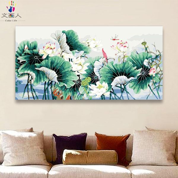 paintings diy paint by numbers lotus pond scenery leaf horizontal pictures draw art for modern hoom decor
paintings diy paint by numbers lotus pond scenery leaf horizontal pictures draw art for modern hoom decor