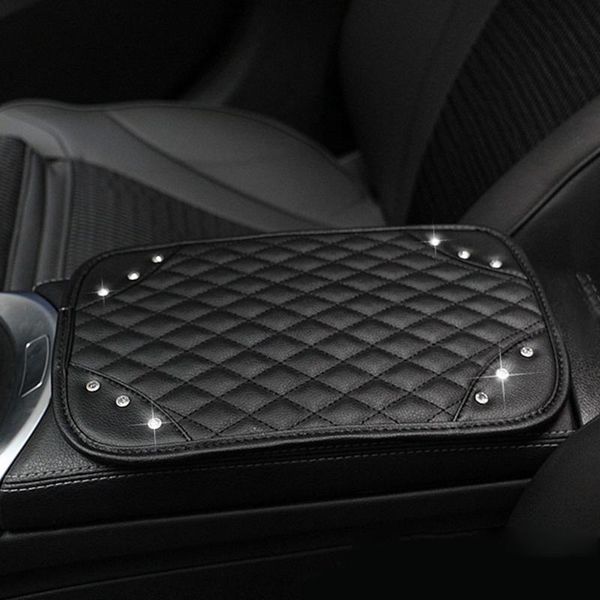 car organizer center console cover pad leather bling crystal vehicle armrest cushion universal fit for most black accessories
car organizer center console cover pad leather bling crystal vehicle armrest cushion universal fit for most black accessories