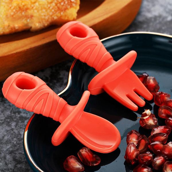 cups, dishes & utensils silicone non-slip baby training tableware cutlery short fork spoon solid self feeding for kids children creativ
cups, dishes & utensils silicone non-slip baby training tableware cutlery short fork spoon solid self feeding for kids children creativ