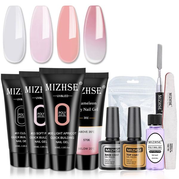 nail gel mizhse 4pcs poly kit manicure set for building 30ml semi-permanent varnish acrylic art, Red;pink
nail gel mizhse 4pcs poly kit manicure set for building 30ml semi-permanent varnish acrylic art, Red;pink