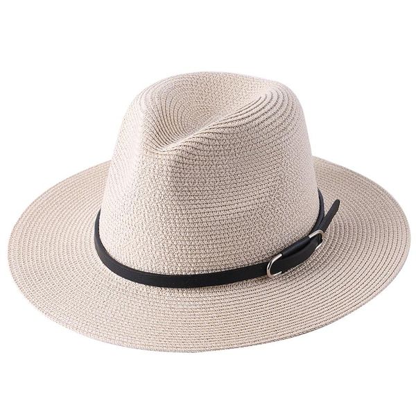 summer women's boater beach hat wide side female casual panama lady classic flat bowknot straw sun belt decoration brim hats, Blue;gray
summer women's boater beach hat wide side female casual panama lady classic flat bowknot straw sun belt decoration brim hats, Blue;gray