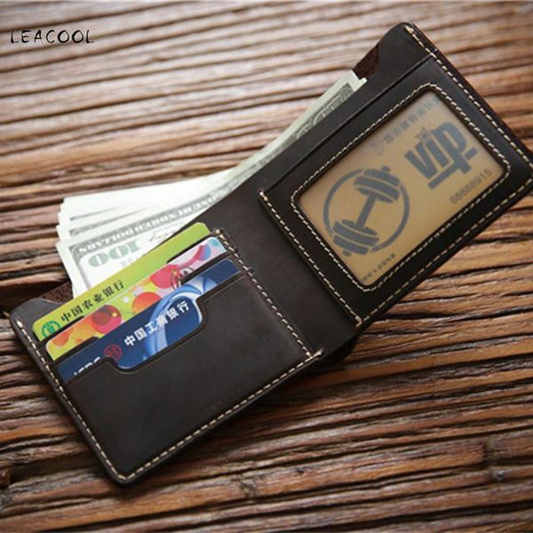 classic vintage men wallet genuine leather short purse small slim coin bifold carteira pocket male wallets, Red;black
classic vintage men wallet genuine leather short purse small slim coin bifold carteira pocket male wallets, Red;black