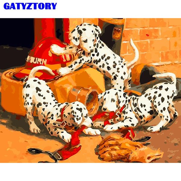 paintings no frame spotted dog diy digital painting by numbers animals moder acrylic paint on canvas coloring 40*50cm
paintings no frame spotted dog diy digital painting by numbers animals moder acrylic paint on canvas coloring 40*50cm