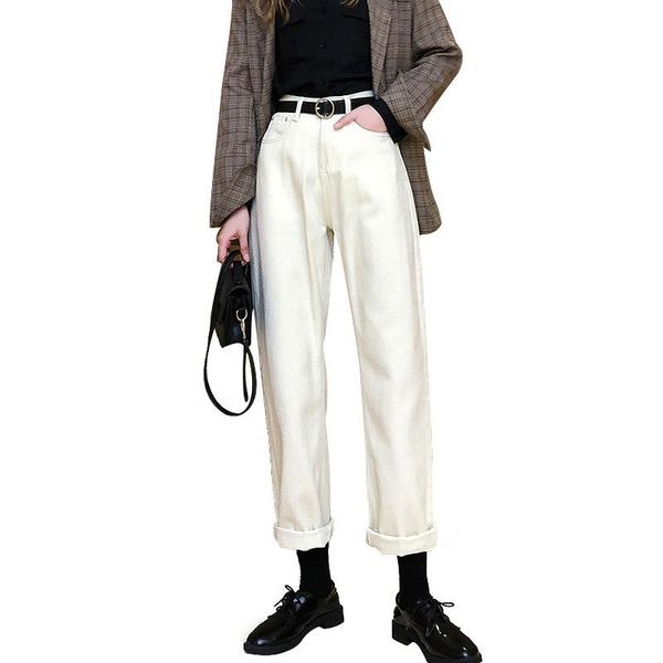 women's pants & capris 2021 thin suit pant women high waist pocket cigarette office lady mom casual loose straight solid trousers, Black;white
women's pants & capris 2021 thin suit pant women high waist pocket cigarette office lady mom casual loose straight solid trousers, Black;white
