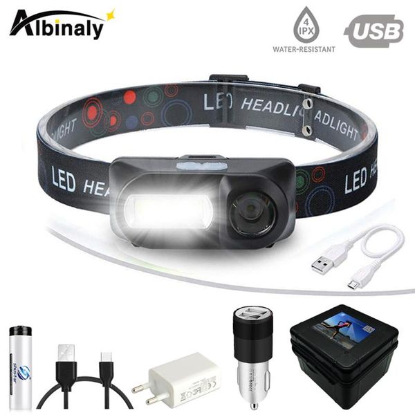 super bright led headlamp cob work light 7 lighting modes powered by 18650 battery suitable for fishing, camping, etc. portable lanterns
super bright led headlamp cob work light 7 lighting modes powered by 18650 battery suitable for fishing, camping, etc. portable lanterns