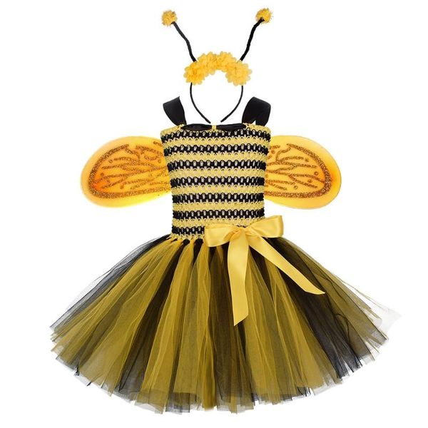 girl's dresses girls little bee tutu dress kids halloween costumes cosplay toddler baby fancy birthday party up with headband wings, Red;yellow
girl's dresses girls little bee tutu dress kids halloween costumes cosplay toddler baby fancy birthday party up with headband wings, Red;yellow