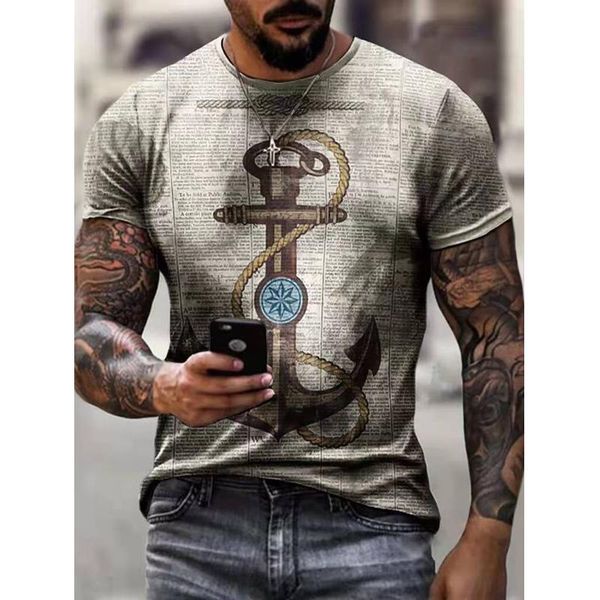 men's t-shirts fashion vintage map anchor letter printed short sleeve summer man oversized o collared graphic t shirts, White;black
men's t-shirts fashion vintage map anchor letter printed short sleeve summer man oversized o collared graphic t shirts, White;black
