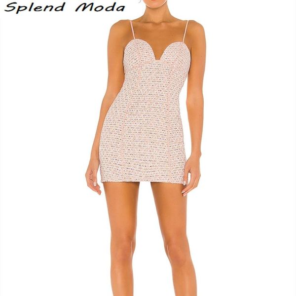 casual dresses splend moda fashion chic tweed sling mini dress women party style hight waist a-line female vestidos, Black;gray
casual dresses splend moda fashion chic tweed sling mini dress women party style hight waist a-line female vestidos, Black;gray