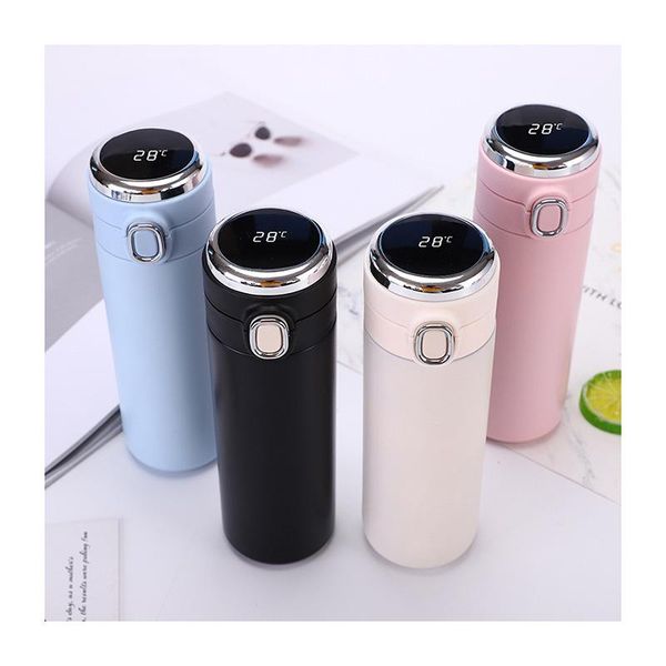 intelligent insulation pea cup led digital display temperature fashion creative water spring cover bottles
intelligent insulation pea cup led digital display temperature fashion creative water spring cover bottles