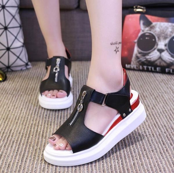 summer sandals female small size 35 student muffin bottom casual women's shoes 42 large sports, Black
summer sandals female small size 35 student muffin bottom casual women's shoes 42 large sports, Black