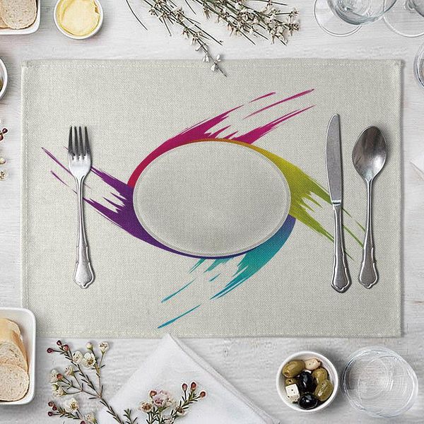 mats & pads spray paint mat tableware drink cup for kitchen dining table placemat accessories
mats & pads spray paint mat tableware drink cup for kitchen dining table placemat accessories