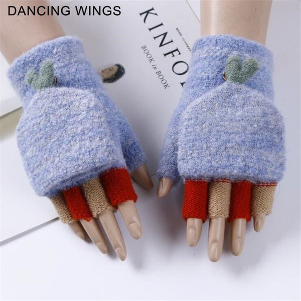 mittens 3 pair winter wool gloves thick warm fashion girls women ladies hand wrist warmer solid fingerless d2fc, Blue;gray
mittens 3 pair winter wool gloves thick warm fashion girls women ladies hand wrist warmer solid fingerless d2fc, Blue;gray