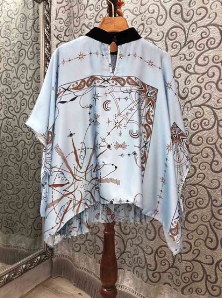 jackets autumn fashion women vintage print pleated patchwork casual loose ladies cape poncho blue, Black;brown
jackets autumn fashion women vintage print pleated patchwork casual loose ladies cape poncho blue, Black;brown