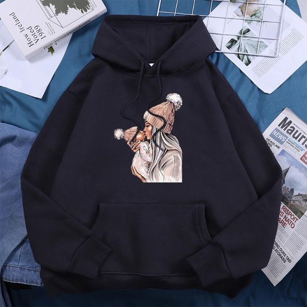 men's hoodies & sweatshirts beautiful mom kiss her baby prints hoody sport oversize style sweats hoodie fashion streetwear men women tr, Black
men's hoodies & sweatshirts beautiful mom kiss her baby prints hoody sport oversize style sweats hoodie fashion streetwear men women tr, Black