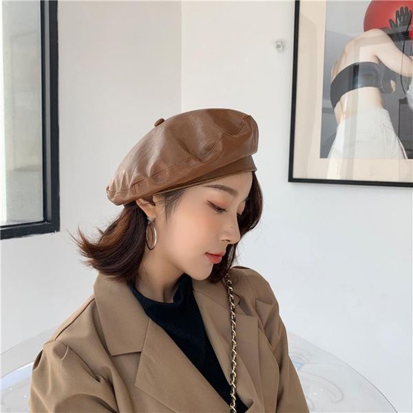 beanies classic vintage beret hats pu leather artist warm octagonal flat beanie hat cap solid color elegant lady british style fashion
beanies classic vintage beret hats pu leather artist warm octagonal flat beanie hat cap solid color elegant lady british style fashion