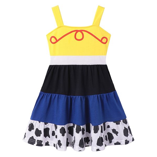 37 style little girls princess summer cartoon children kids princess dresses casual clothes kid trip frocks, Red;yellow
37 style little girls princess summer cartoon children kids princess dresses casual clothes kid trip frocks, Red;yellow