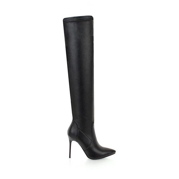 boots qplyxco2021 fashion women thigh high over the knee slip on autumn winter long stiletto heels prom shoes, Black
boots qplyxco2021 fashion women thigh high over the knee slip on autumn winter long stiletto heels prom shoes, Black