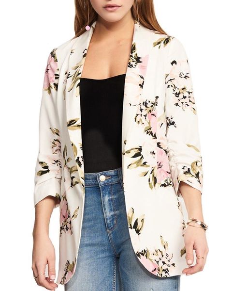 hitmebox 2021 autumn spring ly women's fashion floral printed casual office lady blazer suits vintage cardigan jacket pocket & blazers, White;black
hitmebox 2021 autumn spring ly women's fashion floral printed casual office lady blazer suits vintage cardigan jacket pocket & blazers, White;black