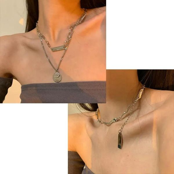 chains the bear cool two tiered necklace girl ins hip hop 2021 clavicle, Silver
chains the bear cool two tiered necklace girl ins hip hop 2021 clavicle, Silver