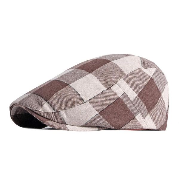 berets retro plaid flat caps for men spring summer peaked hat women painter herringbone sboy cap duckbill visor, Blue;gray
berets retro plaid flat caps for men spring summer peaked hat women painter herringbone sboy cap duckbill visor, Blue;gray