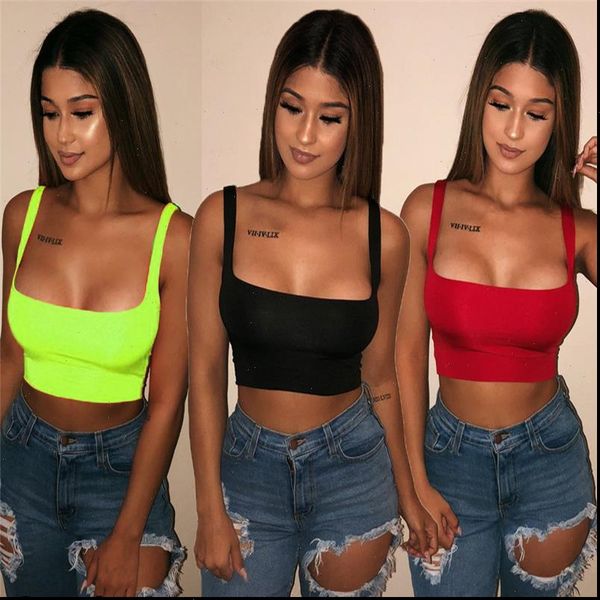 womens women tanks fashion solid strappy vest crop summer sleeveless slash neck beach clothing sports tank, White
womens women tanks fashion solid strappy vest crop summer sleeveless slash neck beach clothing sports tank, White