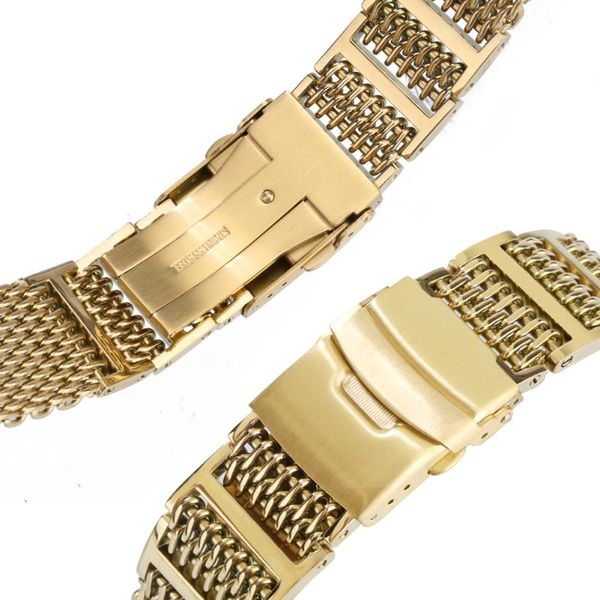 watch bands band strap stainless steel 20mm 22mm 24mm gold/rose gold/blue replacement bracelet with spring bars for watches men women, Black;brown
watch bands band strap stainless steel 20mm 22mm 24mm gold/rose gold/blue replacement bracelet with spring bars for watches men women, Black;brown