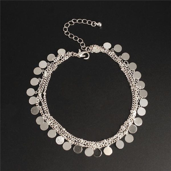anklets multilayer round sequins chain for women fashion summer beach handmade footchain anklet bracelet, Red;blue
anklets multilayer round sequins chain for women fashion summer beach handmade footchain anklet bracelet, Red;blue