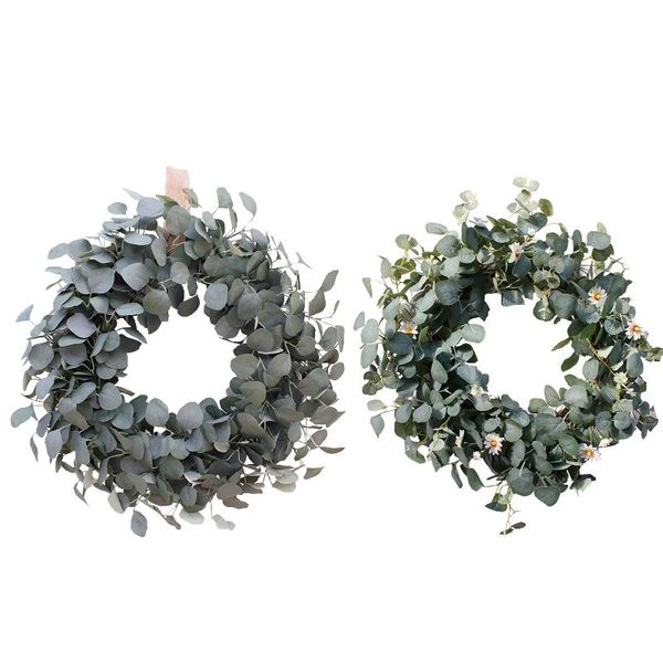 decorative flowers & wreaths simulation eucalyptus leaves wreath artificial plant garland for wedding decoration door window pendant home de
decorative flowers & wreaths simulation eucalyptus leaves wreath artificial plant garland for wedding decoration door window pendant home de