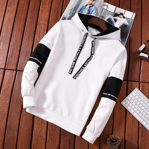 men's hoodies & sweatshirts hoodie long sleeve letter print hooded sweatshirt hip hop pullover sports male oversized kangaroo pocket, Black
men's hoodies & sweatshirts hoodie long sleeve letter print hooded sweatshirt hip hop pullover sports male oversized kangaroo pocket, Black