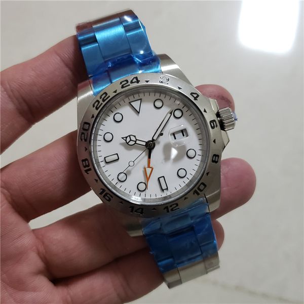 42mm fashion stainless steel automatic mechanical men's watch with gmt all working, Slivery;brown
42mm fashion stainless steel automatic mechanical men's watch with gmt all working, Slivery;brown