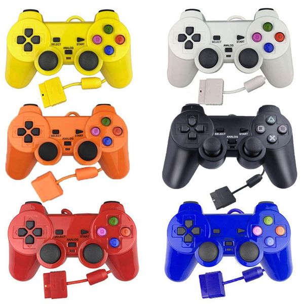 game controllers & joysticks ps2 controller wired gamepad with dual vibration for 2 joystick
game controllers & joysticks ps2 controller wired gamepad with dual vibration for 2 joystick