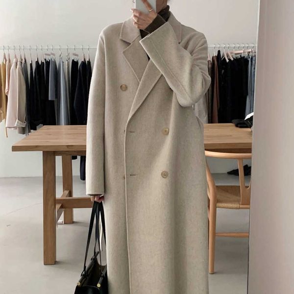 mozuleva retro loose double-breasted women long overcoats winter warm full sleeve notched collar female woolen coats female 210706, Black
mozuleva retro loose double-breasted women long overcoats winter warm full sleeve notched collar female woolen coats female 210706, Black