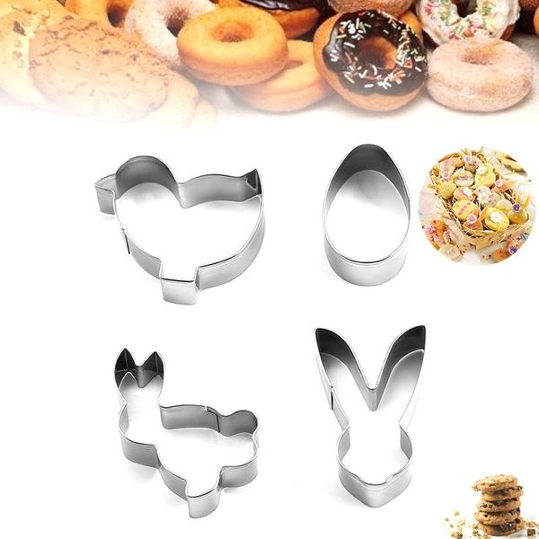 baking moulds 4pcs/set stainless steel biscuit cookie mold easter  egg 3d cutter diy decor pastry modelling tools
baking moulds 4pcs/set stainless steel biscuit cookie mold easter  egg 3d cutter diy decor pastry modelling tools