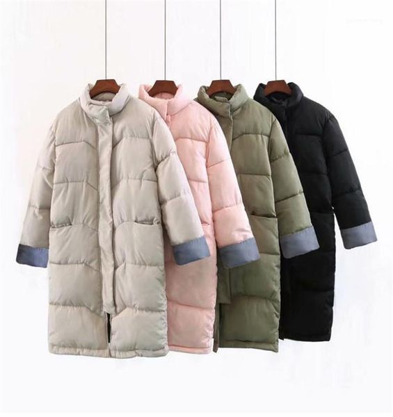 women's down & parkas european american cotton-padded jacket long coat warm bread clothing korean version students, Black
women's down & parkas european american cotton-padded jacket long coat warm bread clothing korean version students, Black